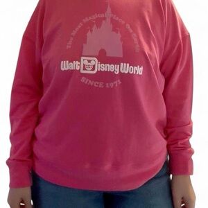 Walt Disney World Pink Sweatshirt